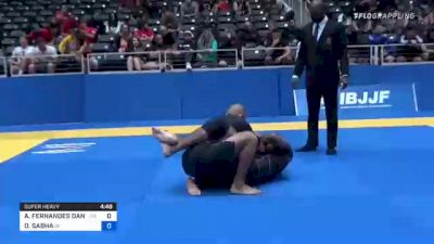 ALEXANDRE FERNANDES DANTAS vs OMAR SABHA 2021 World IBJJF Jiu-Jitsu No-Gi Championship