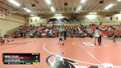 87 lbs 3rd Place Match - Henry Taylor, Lake Stevens Wrestling Club vs Kyler Williams, Port Angeles Wrestling Club