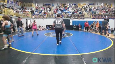 117 lbs Consi Of 4 - Lydia Goodin, Madill Takedown vs Hannah Woods, Duncan Demon Wrestling