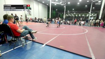 128 lbs Rr Rnd 2 - CJ Caines, Mat Assassins Black - HSC vs Anthony Silipo, VHW Red - HSC