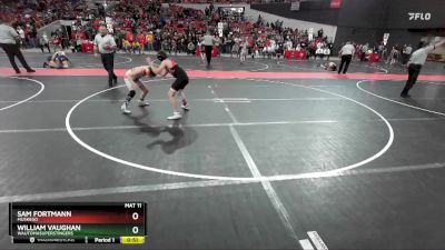 110 lbs Cons. Round 4 - Sam Fortmann, Muskego vs William Vaughan, WautomaSuperStingers