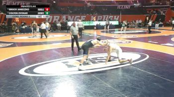 3A 190 lbs Cons. Round 2 - Colton Zvonar, Frankfort (Lincoln-Way East) vs Brock Janeczko, Yorkville (H.S.)