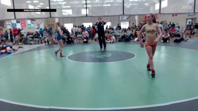 100/105 Round 4 - Mackenzie Dolan, Team Real Life Wrestling vs Maritza Medina, Cougar Wrestling Club