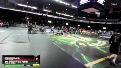 215 lbs Champ. Round 3 - Brendan David, South Kitsap vs Dre Tarrant Sio-Fetaui, Lincoln (Tacoma)