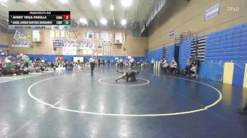 190lbs Cons. Semi - Gadel Lorish Kanyeba Biangandu, Federal Way (Girls) vs Avery Vega Padilla, Camas (Girls)