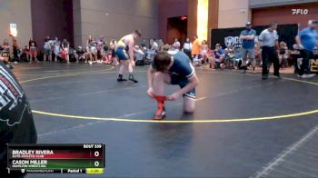 Round 3 - Bradley Rivera, Elite Athletic Club vs Cason Miller, Hamilton Wrestling