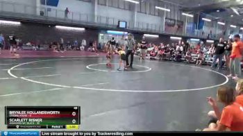 48 lbs Round 6 (10 Team) - Brynlee Hollandsworth, Strong House vs Scarlett Risner, Assassins WC Black