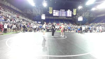 138 lbs Cons 32 #1 - Chase Collins, Arizona vs Mason Kernan, Pennsylvania