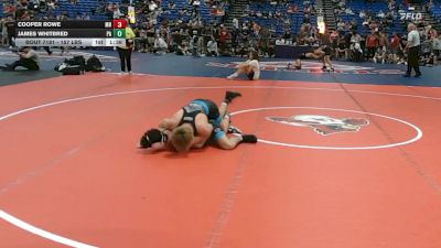 157 lbs Round Of 32 - Cooper Rowe, MN vs James Whitbred, PA