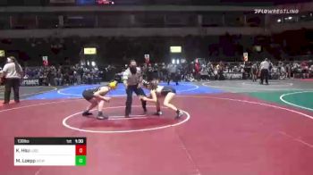 130 lbs Quarterfinal - Kennedy Hsu, Loglv vs Makynna Loepp, Wcw