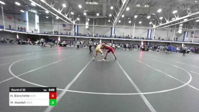 174 lbs Round Of 32 - Nate Blanchette, Rutgers vs Matt Waddell, Hofstra