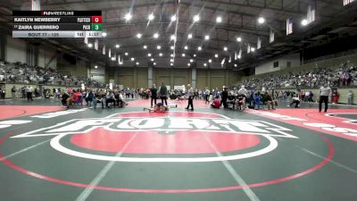 125 lbs Champ. Round 1 - Kaitlyn Newberry, Platte County vs Zaira Guerrero, Pine Creek