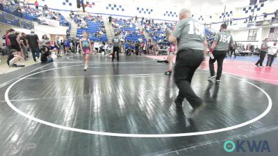 102 lbs Rr Rnd 3 - Emberlynn Riley, Skiatook Youth Wrestling vs Bella Hutcheson, Wagoner Takedown Club