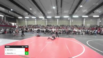 109 lbs Round Of 16 - Easten Serrano, Stout Wr Acd vs Jayden Mancilla, Ravage WC