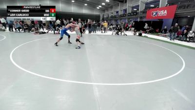 157 lbs Cons. Rd Of 16 - Levi Carlucci, Mile High Wrestling Club vs Conner Giedd, Heartland Wrestling Academy