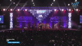 Top Gun All Stars - 24k [2025 L4 Senior Coed Day 2] 2025 USA All Star Cheer Super Nationals