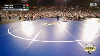 B4A-106 lbs Semifinal - Cael Dolan, Berryhill vs Ryker Vier, Cushing