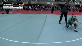 75 lbs Cons. Round 3 - Hudson Neuman, La Crescent vs Alexander Ray, American Outlaws Wrestling