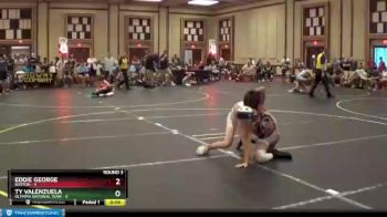 85 lbs Round 3 (6 Team) - Eddie George, Buxton vs Ty VALENZUELA, Olympia National Team