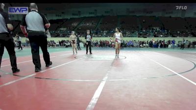 130 lbs Final - Parker Wynn - Martinez, Union Girls JH vs Libberty Drake, Warner JH