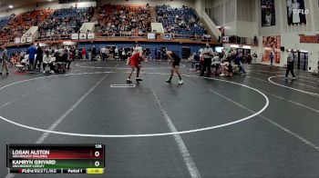 126 lbs Semifinal - Logan Alston, Archbishop Spalding vs Kamryn Ginyard, Archbishop Curley