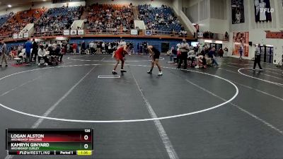 126 lbs Semifinal - Logan Alston, Archbishop Spalding vs Kamryn Ginyard, Archbishop Curley