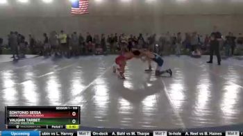 109 lbs Cons. Round 2 - Vaughn Tarbet, Cyclone Wrestling vs Sontonio Sessa, Region Wrestling Academy