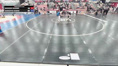 207 lbs Round 4 (12 Team) - Madison Wagner, East Stroudsburg University vs Samantha Rabkin, Western New England