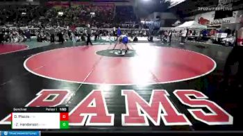 5A 152 lbs Semifinal - Zac Henderson, Rocky Mountain vs Demarco Piazza, Coeur D`Alene