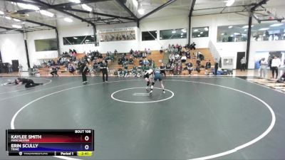 131 lbs Cons. Round 1 - Erin Scully, Trine vs Kaylee Smith, Manchester