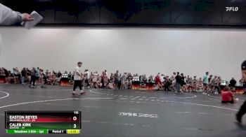 115 lbs Finals (2 Team) - Easton Reyes, Oklahoma Elite vs Caleb Kirk, Gotcha