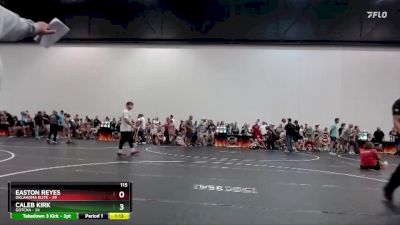 115 lbs Finals (2 Team) - Easton Reyes, Oklahoma Elite vs Caleb Kirk, Gotcha