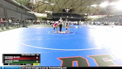 125 lbs Round 3 - Adyson Lewis, Washington vs Victoria Black, Washington