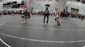 138 lbs Round 1 (6 Team) - Tyler Detwiler, Palm City Thundercats vs Vinny Divello, Front Royal WC