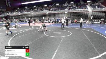 109 lbs Semifinal - Evan Strom, Nebraska Elite vs Dominic Mendoza, Pomona Elite