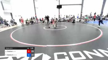 77 kg Consolation - Joshua Seaton, Virginia Team Predator #2 vs Tyrian Saeturn, Doughboy Blue