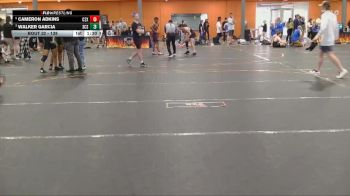 138 lbs 3rd Place Match - Walker Garcia, SCSOW vs Cameron Adkins, C2X