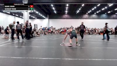 Round 1 (8 Team) - Giana Crain, Tennessee Tyrants vs Gunnar Thom, Level Up Wrestling