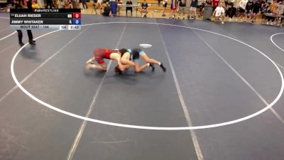 144 lbs Cons. Round 2 - Elijah Rieser, MN vs Jimmy Whitaker, IL