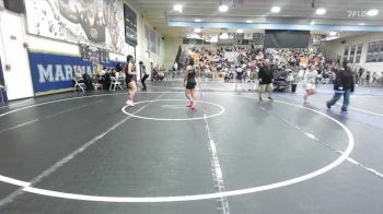 130 lbs Cons. Round 2 - Jamila Payne, Highland vs Gemma Guzman, William J Pete Knight