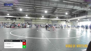 68 lbs Consi Of 8 #2 - Aubree Parker, Alpha Elite, Mi vs Salice Briseno, Top Rank Hac