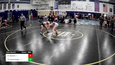 127 lbs Cons. Round 2 - Peyton Garove, Chartiers Houston Hs vs Sean Hemminger, North Star Hs