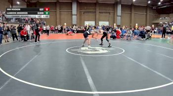 138 lbs Champ. Round 1 - Ian Hodgin, Hewitt-Trussville vs Landon Jennings, Hillsboro