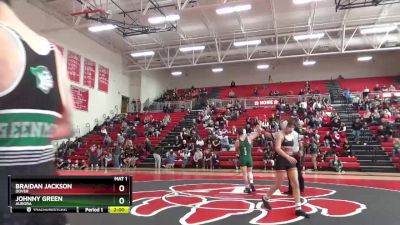 113 lbs Semifinal - Johnny Green, Aurora vs Braidan Jackson, Dover