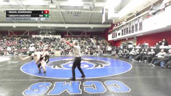 True Second 132 lbs 1st Place Match - Leesayo Sanchez2, Windsor vs Miguel Rodriguez2, James Logan