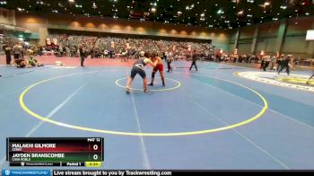 215 lbs Cons. Round 2 - Jayden Branscombe, Casa Roble vs Malakhi Gilmore, Ceres