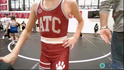 57 lbs Rr Rnd 2 - Kenlee Bruce, ARDMORE TAKEDOWN CLUB vs Emersyn Edge, Piedmont