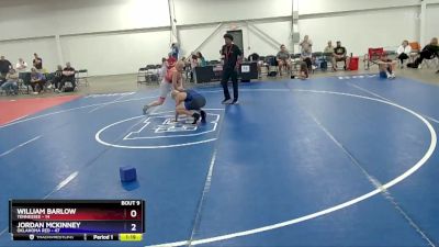 165 lbs 2nd Wrestleback (8 Team) - William Barlow, Tennessee vs Jordan McKinney, Oklahoma Red