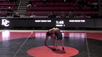 285 lbs DJ Spring II, Davidson vs Justin Wright, Belmont Abbey