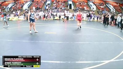 190/225 Round 1 - Ember Marriott, Yale Jr. Bulldogs Wrestling vs Braelyn Flemming, Toss Em Up Wrestling Academy